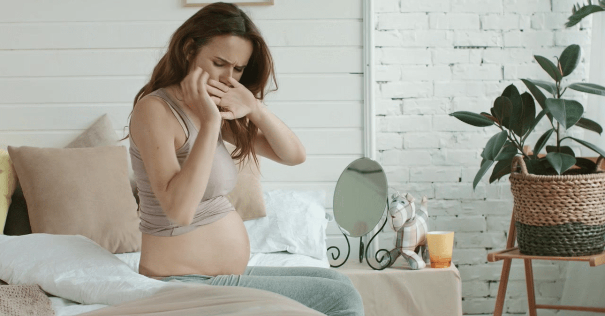 Pregnant women safely using dramanine to relieve morning sickness