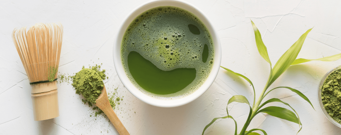 A pregnancy safe cup of matcha